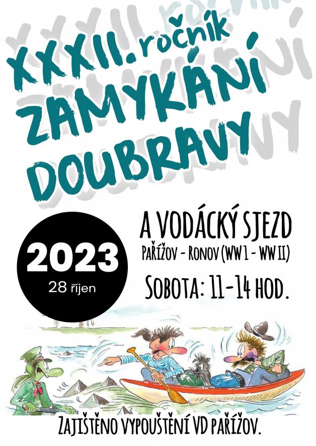 zamykání Doubravy 2023