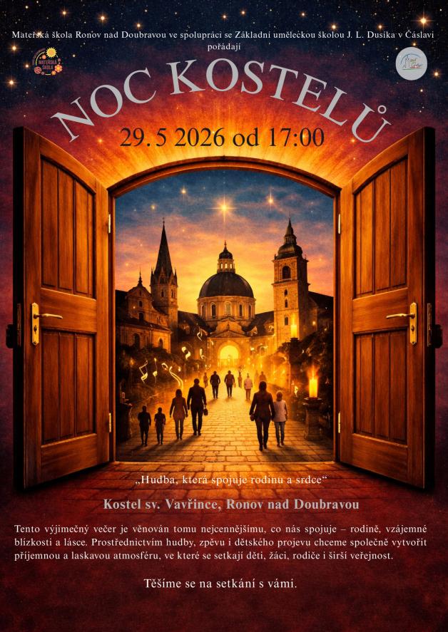 noc kostelů